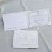 Transparent Acrylic Invitation Card With Hard Cover 2020 Wedding Invitation With Envelope